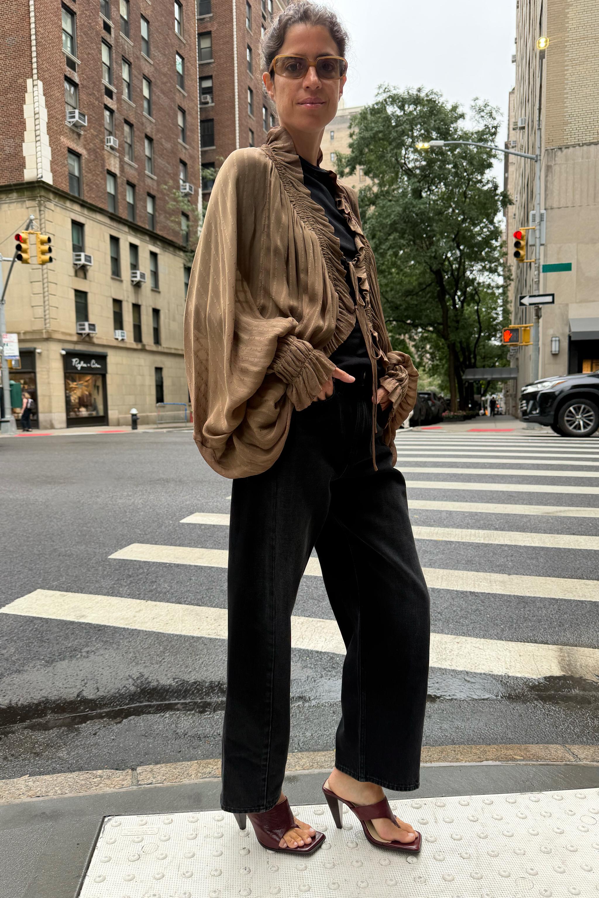 ZW COLLECTION MID-RISE RELAXED ANKLE JEANS